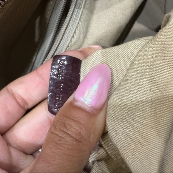 VTG Givenchy Nightingale patent leather Hand/shoulder Bag Burgundy AUTH CERTI - Picture 13 of 15